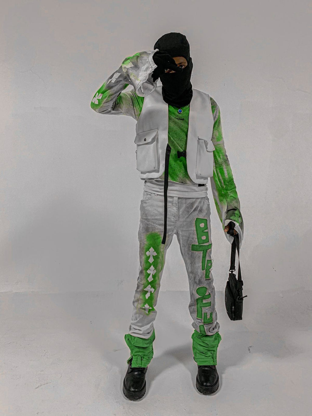 Conjunto "Monochrome Chaos"